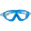 Cressi Mini Cobra Goggles Light Blue/Frame Lime