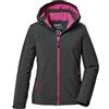 Killtec Kow 352 Grls Jckt Giacca funzionale/giacca da esterno con cappuccio Bambine e ragazze