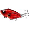 Savage Gear Fat Vibes - Crankbait lipless dettagliato con azione vibrante, pesce persico, luccio, spigola e trota in acqua dolce, lancio lungo e pesca verticale Gambero rosso 5,1 cm