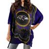 Little Earth Productions Littlearth NFL Caffetano, Donna, 300627-RAVN, Purple, Taglia Unica