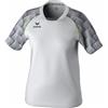 Erima Maglietta Sportiva Evo Star (3132408) Donna, Bianco/Slate Grey, 38
