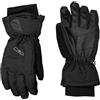 CMP - Guanti da sci da donna in twill, Nero, 8