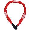 ABUS Lucchetto a catena CityChain 6800 - lucchetto per bicicletta in acciaio temprato - con tubo in tessuto e pratica chiave reversibile - livello di sicurezza 5
