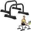 Yes4All Parallele Calisthenics in Legno/Acciaio, Dip Station, Paralleline Calisthenics, Parallettes, Push Up Bars Stands, Crossfit e Steet Workout, Palestra Corpo Libero, Fitness Per Indoor e Outdoor