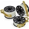 Best Divers ML0062, Mulinello Subacqueo, Nero/Bianco, 45 metri