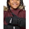 Jack Wolfskin 2L Winter Mitten K Guanto, Black, 104 Unisex-Bambini e Ragazzi