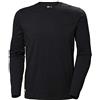 HH Workwear Helly Hansen, Maglione Scrollata di Spalle Uomo, Black, L-Chest 42.5 (108Centimeters)