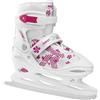 Roces Jokey Ice 3.0 Girl, Pattini da Ghiaccio. Bambina, Bianco-Rosa, 30-33