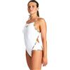 Arena - Tuta da Donna Crazy Pop Skulls, Donna, Costume Intero, PRNTSFBK, Pride White, 26