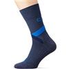 CMP - Calzino da trekking Dryarn Mid, Black Blue, 46/48