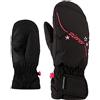 Ziener lulana AS (R) Mitten Girls Guanti Junior, Unisex Bambini, LULANA AS(R) Mitten Girls, Nero