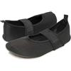 Nufoot Futsoles by Morbida da Donna Scarpe per Interni/Esterni, Pieghevole e Flessibile Calzature per Sport, Allenamento, Yoga o da Viaggio, Scarpe da Ballo, Donna, Black
