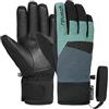 Reusch Malone R-TEX XT Guanti da sci Unisex - Impermeabili, Antivento Traspirante Caldo Isolamento Lana Vegana Pelle Softshell, Fodera MicroActive, Cuff, Comfort Leash, Uomo e Donna