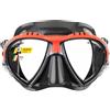 Cressi Matrix Mask SIL Black/Frame Red