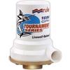 Rule 209B Marine Rule 1600 Tournament Series Livewell Pump (1 NPT, Femmina-Porta singola Bronzo), Bianco