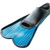 CRESSI Light Fins for Swimming, Training, Reactive Blade for Muscle Legs, Soft Elastomer Shoe, Ideal for Swimming Pool, Sea, And Snorkeling, Unisex, Blue, EU_31/32_UK_12.5/13.5