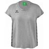 Erima Donna Essential Team T-Shirt Sportiva, Grigio Chiaro Melange, 40