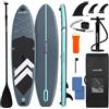 SereneLife SUP Gonfiabile XL, Tavola Sup Extra Larga per Adulti, Stand Up Paddle Board per Bambini e Animali, Deck Antiscivolo, Design Stabile e Leggero, Accessori Premium, Capacità 200 kg
