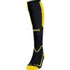 Jako Calzine da calcio Lazio Unisex, Multicolore (Nero/Citro), 5 (43-46)