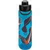 Nike TR Renew Recharge Chug Graphic Bottiglia per Bere Blue Fury/Black/Hyper Crimson/Blackened Blue 709 ml