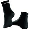 Cressi Fins Socks Calzari per Snorkeling/Nuoto in Tessuto Stretch, Nero, Unisex Adulto