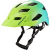 Exclusky Casco Bici Uomo Donna Casco da Bicicletta MTB Casco Monopattino Elettrico Adulti con Luce di LED Visiera Caschi Bici da Corsa per Urbano 56-61CM