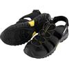 Cressi Luca Sandals Black/Yellow 43 - Confortevole Sandalo Unisex da Trekking Ideale per Avventure all'Aria Aperta, Particolarmente Adatto alle Escursioni in Ambienti Acquatici, Nero/Giallo, 43