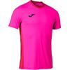 Joma Maglietta a Maniche Corte Winner II, Rosa Fluo, 4XS Uomo
