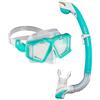 U.S. Divers US.Divers Combo SIDEVIEW | Kit per immersioni per adulti, maschera e boccaglio con visione a 180°, protezione UV, lenti antiappannamento, boccaglio con spurgo, visione, uomo e donna, silicone