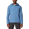 Columbia Earth Explorer Shell, Chaqueta de lluvia impermeable Uomo, Skyler,