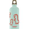 Sigg Bottiglia Colorata per Bambini MyPlanet Recyclosaurus, 0.6 Litri, Alluminio