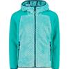 CMP Giacca Da Bambina Ibrida In Pile Highloft Con Cappuccio Fisso Giacca da bambina ibrida in pile Highloft con cappuccio fisso Unisex - Bambini e ragazzi