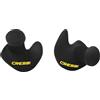 CRESSI Dry Ear Plugs Black - Tappi per Orecchie in Silicone, Ideali per Impedire l'Ingresso dell'Acqua durante il Nuoto, Nero, Taglia Unica, Adulti