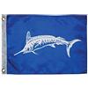 TaylorMade Products Bandiera da Pescatore, gagliardetto con Pesce, Nylon, 30,5 x 45,7 cm