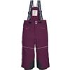 first instinct by killtec Bambini Pantaloni da Sci/Pantaloni Funzionali con Bretelle e paraneve FISW 48 MNS Ski PNTS, Pflaume, 110/116, 43392-000