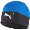 Puma teamLIGA Beanie Jr Beanie Unisex Kids, Electric Blue Lemonade-Puma Black OSFA