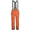 killtec Uomo Pantaloni da Sci/Pantaloni con Pettorina da Sci con Zip e Protezione dei Bordi Larok, gebranntes Orange, M, 35244-000