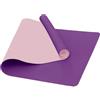 Narwhal Tappetino da yoga in TPE antiscivolo, misura L, XXL, 190 x 80 x 0,6 cm, spessore 6 mm, per esercizi in palestra e pilates, fitness e allenamento (viola/rosa, 190 x 80 x 0,6 cm)