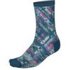 ENDURA Men's Patchwork Ltd Print Cycling Socks, Barra Blue, L-XL
