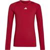 Adidas Tf LS Tee Y T-Shirt (Long Sleeve) Bambini e Ragazzi (Pacco da 1)