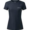 Berghaus 24/7 Short Sleeve Crew Tech Baselayer T-Shirt Maglietta Donna (Pacco da 1)
