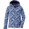 killtec Bambine e ragazze Giacca softshell/giacca outdoor con cappuccio Mädchen Softshelljacke Print, dunkelnavy, 140, 43200-000