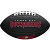 Wilson WTF1533BLXBTN Palla da Football Americano MINI NFL TEAM SOFT TOUCH, Pelle Composita Soft Touch