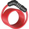 ABUS Serratura a cavo spiralato Star 4508C/150 - Serratura a combinazione in cavo spiralato di 8 mm di spessore - Livello di sicurezza 2