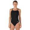 Speedo Costume da Bagno Intero da Donna Femminile, Nero Nero, 37