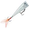 Rapala, Esca da pesca X-Light Pop, 4 cm/4,5 g, Esca galleggiante per acqua dolce, Profondità di nuoto: superficie, Attrezzatura da pesca in plastica, Colore bianco perla PW