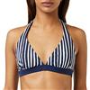 Firefly Mia Top Tankini, Navy Scuro/a Strisce, 40 Donna