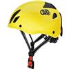Kong. Mouse Work. Casco da Lavoro Aerato. Casco di Sicurezza. Certificato EN 397:2012 e A1:2012. 385g. Taglia Unica. Regolabile 52-64cm. Made in Italy. Colore Giallo