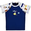 Splash About Maglietta di Protezione Solare UV per Bambini, Tug Boats, 3-4 Anni