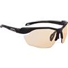 ALPINA Unisex - Adulti, TWIST FIVE HR V Occhiali sportivi, black matt, One Size